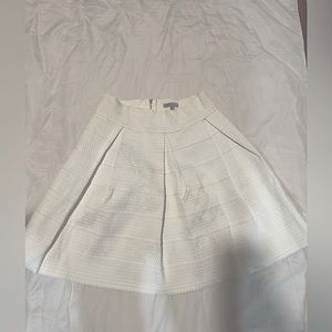 White Bandage Skater Skirt